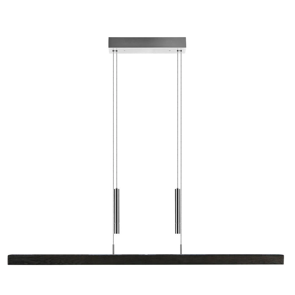 Herzblut Hanglamp Leonora - 1 Lichts - 121 X 160 Cm - Mat-chroom 1 Herzblut Hanglamp Leonora - 1 Lichts - 121 X 160 Cm - Mat-chroom