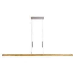 Herzblut Hanglamp Leonora - 2 Lichts - 160 X 160 Cm - Mat-chroom