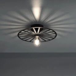 Paul Neuhaus Plafondlamp Isabella - 1 Lichts - 30 X8.5 Cm - Zwart 6 Paul Neuhaus Plafondlamp Isabella - 1 Lichts - 30 X8.5 Cm - Zwart -Leen Bakker 1000073005 0102