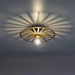 Paul Neuhaus Plafondlamp Isabella - 1 Lichts - 30 X8.5 Cm - Goud 6 Paul Neuhaus Plafondlamp Isabella - 1 Lichts - 30 X8.5 Cm - Goud -Leen Bakker 1000073027 0102