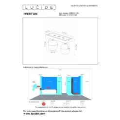 Lucide PRESTON Plafondspot - Wit -Leen Bakker 1000073046 0102