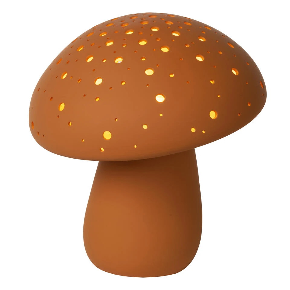 Lucide FUNGO Tafellamp - Okergeel 4 Lucide FUNGO Tafellamp - Okergeel - Afbeelding 4