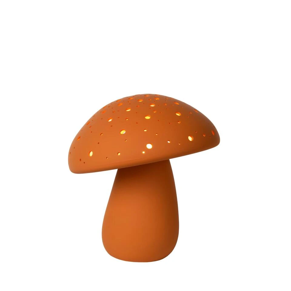 Lucide FUNGO Tafellamp - Okergeel 1 Lucide FUNGO Tafellamp - Okergeel