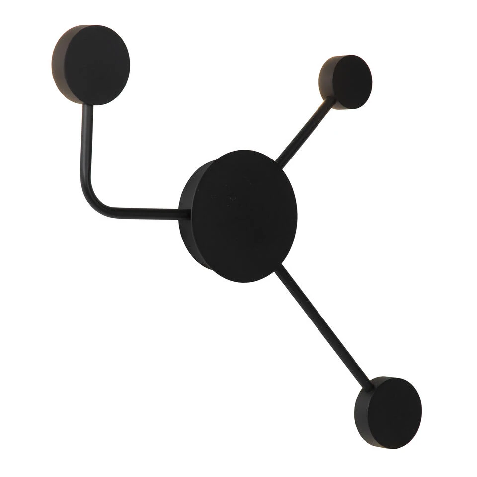 Lucide JAYDEN Wandlamp - Zwart 3 Lucide JAYDEN Wandlamp - Zwart - Afbeelding 3