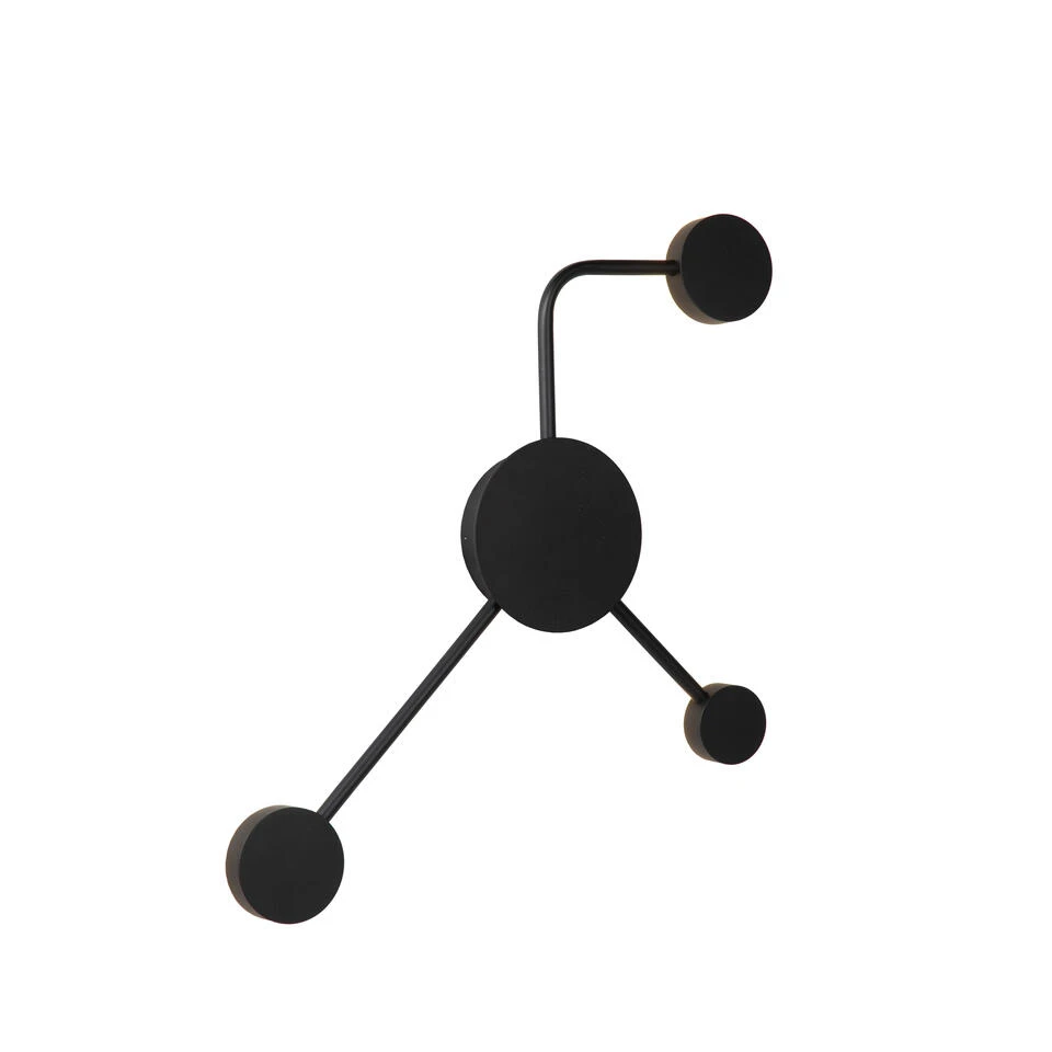 Lucide JAYDEN Wandlamp - Zwart 1 Lucide JAYDEN Wandlamp - Zwart