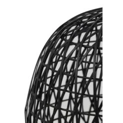 Lampvoet Alwina - Zwart - Ø32cm -Leen Bakker 1000073555 0110