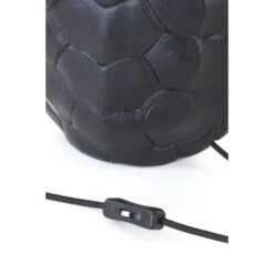 Lampvoet Turtle - Zwart - 28x12x38 Cm -Leen Bakker 1000073556 0111