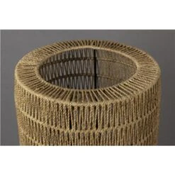 Giga Meubel Vloerlamp Rotan Naturel - 30x30x95cm - Lamp Kari -Leen Bakker 1000073847 0102