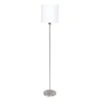 Mexlite Vloerlamp - 1 Lichts - 30x160 Cm - Staal