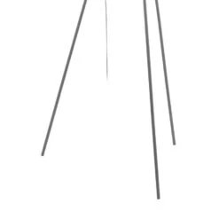 EGLO Dundee Vloerlamp - E27 - 135,5 Cm - Grijs -Leen Bakker 1000073950 0101