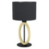 EGLO Basildon 1 Tafellamp - E27 - 42,5 Cm - Bruin/Zwart