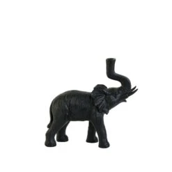 Tafellamp Elephant - Zwart - 37x14x36cm