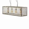 Industriële Hanglamp Brighton 4L - 30x100x150 Cm - Metaal - Zilverkleurig
