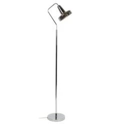 Puur Anshin Vloerlamp Glas - Metaal - Grijs -Leen Bakker 1000074859 0102