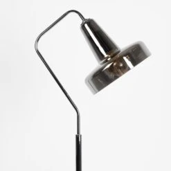 Puur Anshin Vloerlamp Glas - Metaal - Grijs -Leen Bakker 1000074859 0103
