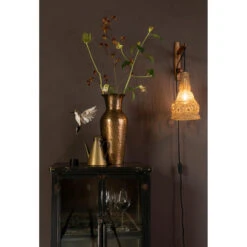 Puur Alta Wandlamp 17Øx28cm - IJzer - Zwart -Leen Bakker 1000074879 0102