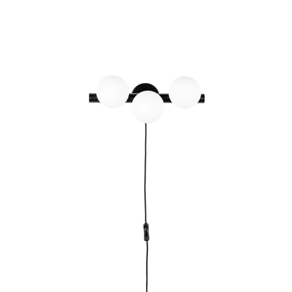 Puur Mora Wandlamp Wit - Glas - Multikleur 1 Puur Mora Wandlamp Wit - Glas - Multikleur