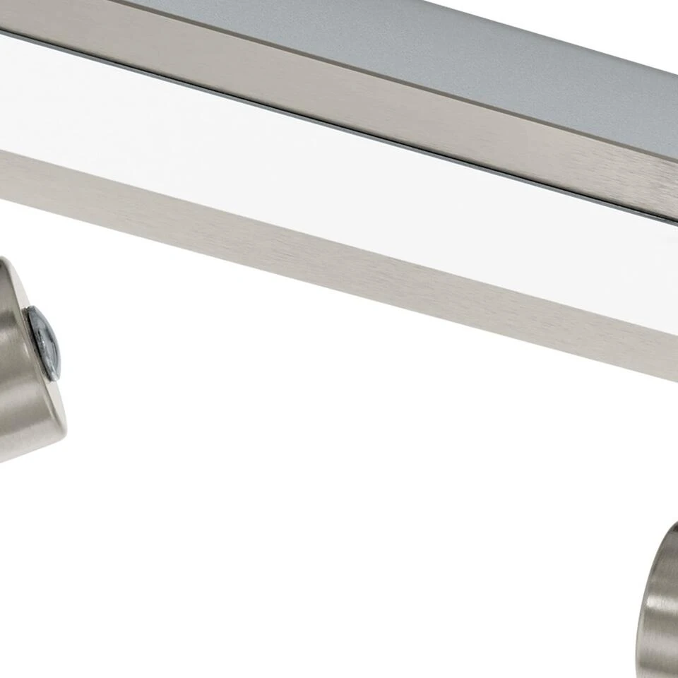 EGLO Rottelo - Plafondspots - 2 Lichts - Nikkel-Mat, Chroom 2 EGLO Rottelo - Plafondspots - 2 Lichts - Nikkel-Mat, Chroom - Afbeelding 2