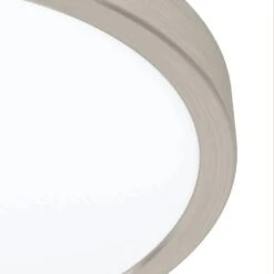 EGLO Fueva 5 Opbouwlamp - LED - Ø 28,5 Cm - Grijs/Wit -Leen Bakker 1000076787 0101