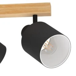 EGLO Batallas Spot - E27 - 48 Cm - Bruin/Zwart/Wit -Leen Bakker 1000076788 0102