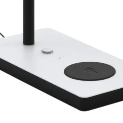 EGLO Arenaza Tafellamp - LED -Qi Lader - 32 Cm - Wit/Zwart - Dimbaar -Leen Bakker 1000076800 0101
