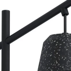 EGLO Canterras Wandlamp - E27 - 32 Cm - Zwart/Grijs/Wit -Leen Bakker 1000076824 0102