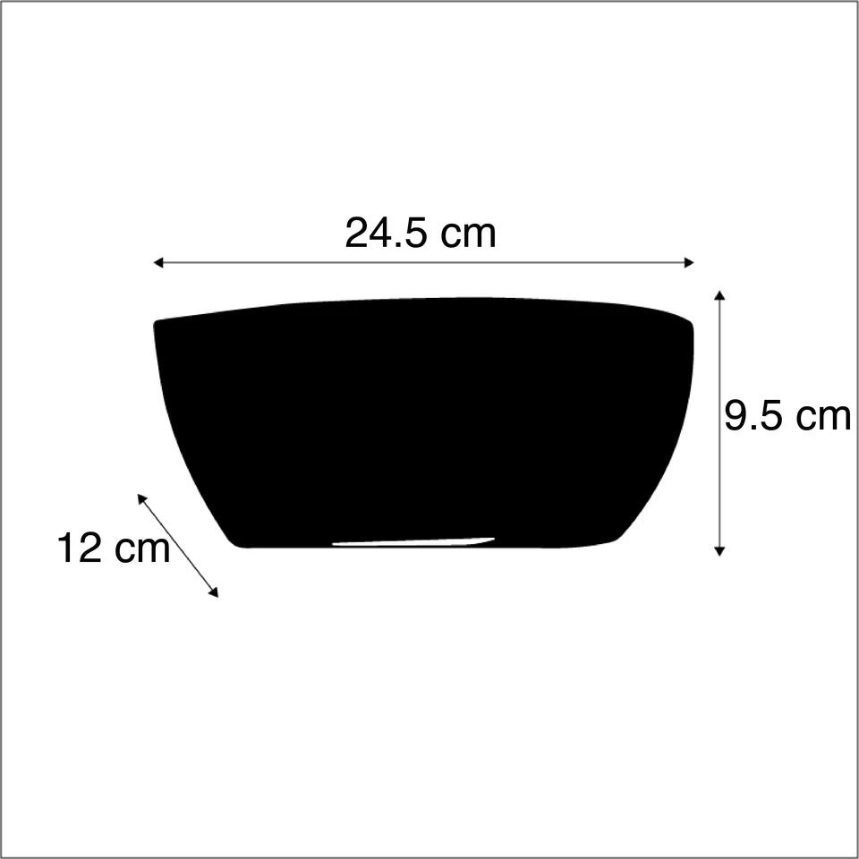 QAZQA Moderne Wandlamp Wit - Gypsy Tum 3 QAZQA Moderne Wandlamp Wit - Gypsy Tum - Afbeelding 3