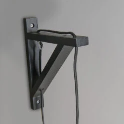 QAZQA Wandlamp Zwart Met Goud - Galgje -Leen Bakker 1000077149 0103