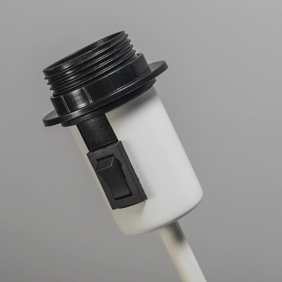 QAZQA Tafellamp Wit Verstelbaar - Parte 2 QAZQA Tafellamp Wit Verstelbaar - Parte - Afbeelding 2