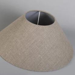 QAZQA Linnen Lampenkap Grijs 40/15/16 -Leen Bakker 1000078814 0103