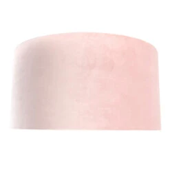 QAZQA Velours Lampenkap Roze 50/50/25 Met Gouden Binnenkant -Leen Bakker 1000078817 0103
