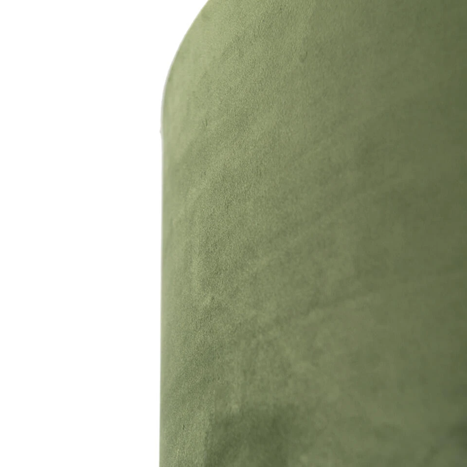 QAZQA Velours Lampenkap Groen 50/50/25 Met Gouden Binnenkant 2 QAZQA Velours Lampenkap Groen 50/50/25 Met Gouden Binnenkant - Afbeelding 2