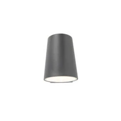 QAZQA Buitenlamp Antraciet Met Licht-donker Sensor Incl. LED - Uma -Leen Bakker 1000078850 0103