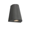 QAZQA Moderne Wandlamp Donker Grijs IP44 - Dreamy