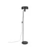 Giga Meubel Vloerlamp Zwart Metaal - 24x24x135cm - Lamp Landon