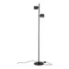 Giga Meubel Vloerlamp Zwart - Metaal - 25x25x151cm - Lamp Milano
