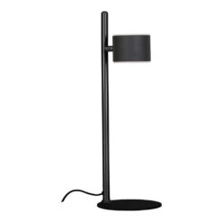 Giga Meubel Tafellamp Zwart - Metaal - 17x17x51.5cm - Lamp Milano