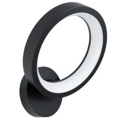 EGLO connect.z Marghera-Z Smart Wandlamp - 30,5 cm - Zwart - RGB