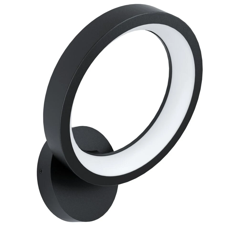 EGLO connect.z Marghera-Z Smart Wandlamp - 30,5 cm - Zwart - RGB 1 EGLO connect.z Marghera-Z Smart Wandlamp - 30,5 cm - Zwart - RGB