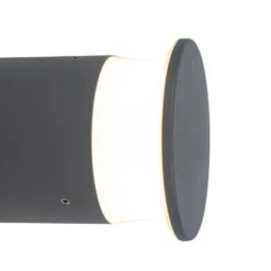 QAZQA Moderne Buitenlamp Donkergrijs Incl. LED - Bar -Leen Bakker 1000080969 0103