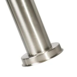 QAZQA Moderne Buitenlamp Paal Staal RVS 50 Cm - Sfera -Leen Bakker 1000080988 0103