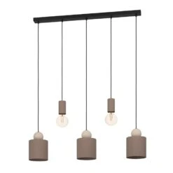 EGLO Gazzola Hanglamp - E27 - 91 Cm - Mokka