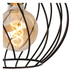 Lucide DANZA Plafonnière - Zwart -Leen Bakker 1000082443 0102