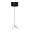 Lucide TONDO Vloerlamp - Mat Goud / Messing