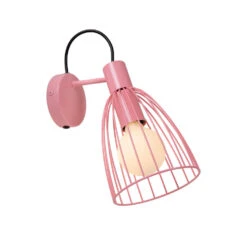 Lucide MACARONS Wandlamp - Roze