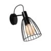 Lucide MACARONS Wandlamp - Zwart