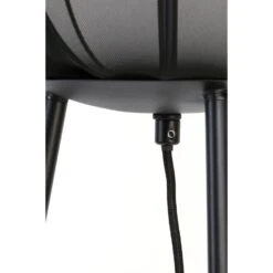 Vloerlamp Plumeria - Zwart - Ø42x132 Cm -Leen Bakker 1000082759 0111