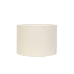 Cilinder Lampenkap Livigno - Eiwit - Ø25cm