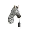 Wandlamp Zebra - Zwart/Wit - 34.5x16x24.5cm