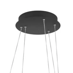EGLO connect.z Lobinero-Z Smart Hanglamp - Ø 58 cm - Zwart - Dimbaar -Leen Bakker 1000084231 0102